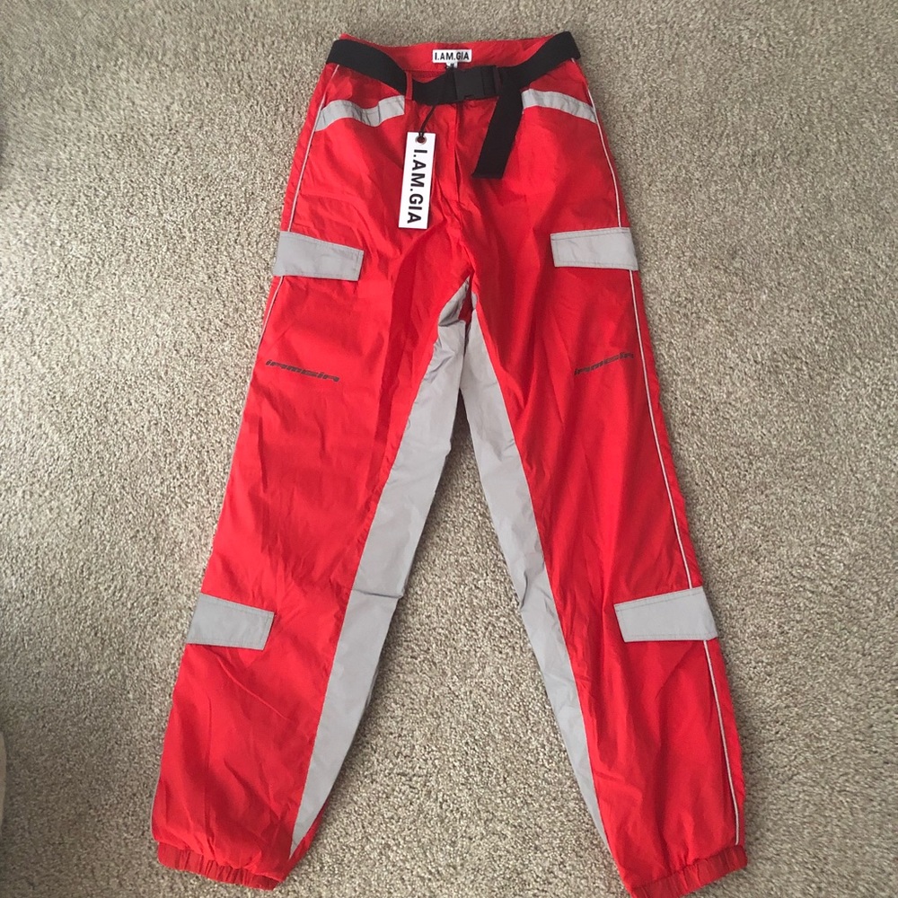 I. Am. Gia. Red Halo Pant with Tags